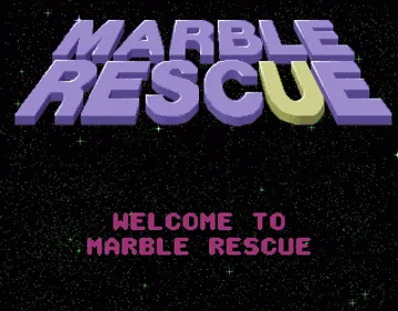 Marble Rescue screen shot title
